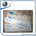 Best quality PVC Magnetic stripe Transparent Card
